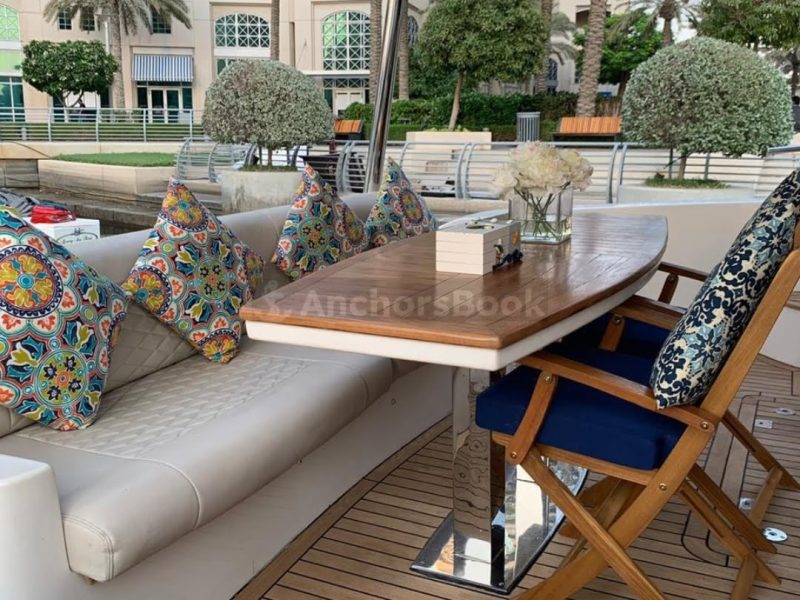 Private Boat Rental – Majesty 56ft Yacht in Dubai – 25PAX | AnchorsBook Photo Private Boat Rental – Majesty 56ft Yacht in Dubai – 25PAX
