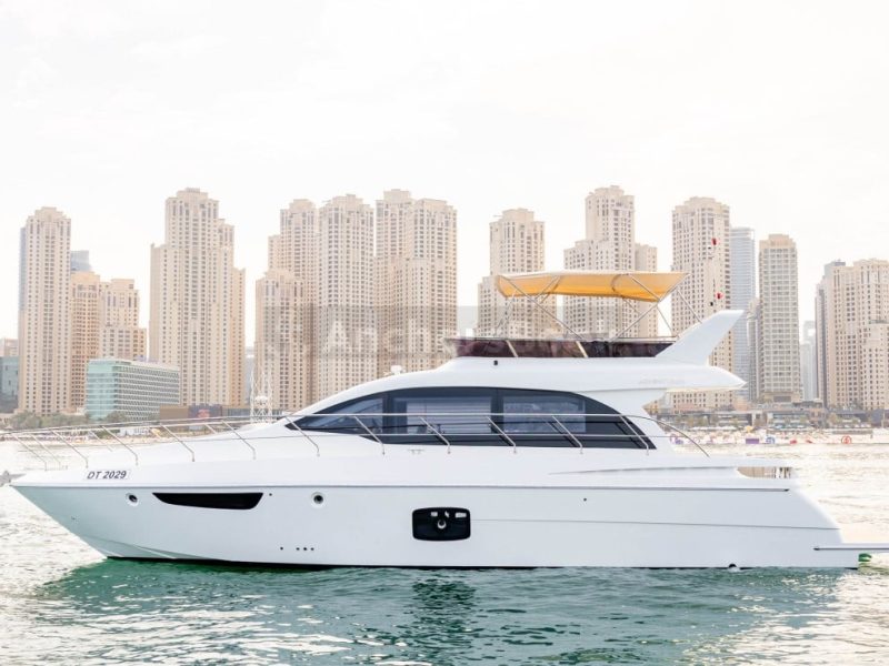 Dubai Private Yacht Charter – 2024 Build Year 52ft Luxury Yacht – 17 PAX | AnchorsBook Photo Dubai Private Yacht Charter – 2024 Build Year 52ft Luxury Yacht – 17 PAX