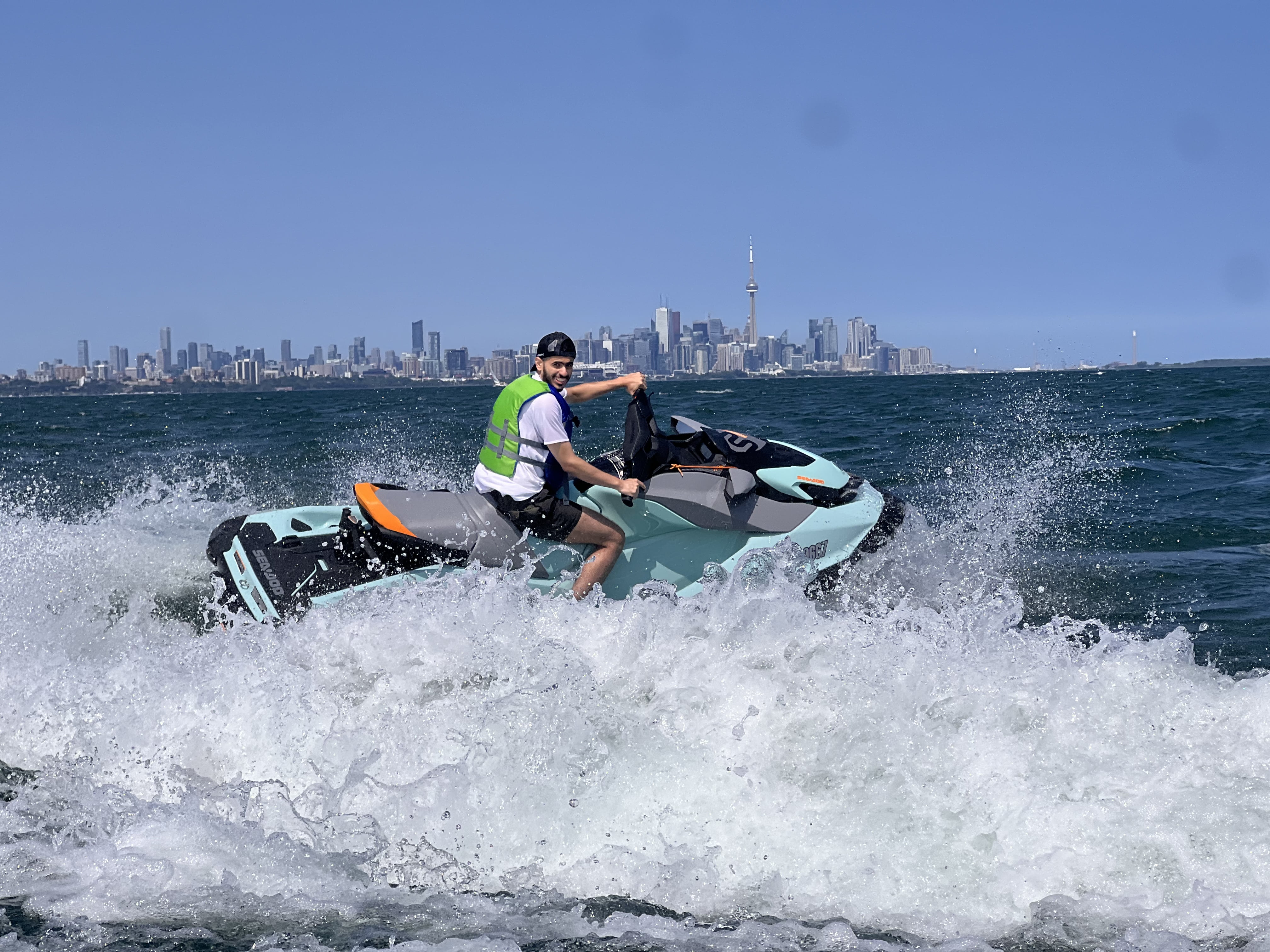 jet ski in toronto waterfront