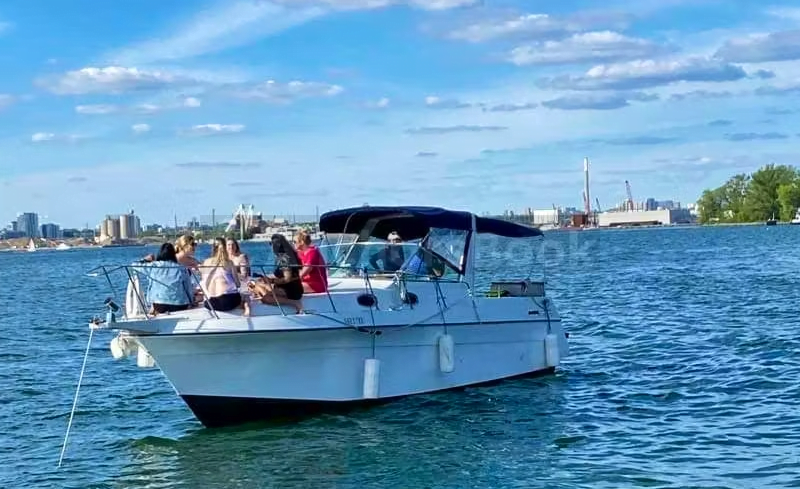 Ready to Party on 34ft MTX Stylish Motor Yachts (Up to 10 people) | AnchorsBook Photo Ready to Party on 34ft MTX Stylish Motor Yachts (Up to 10 people)