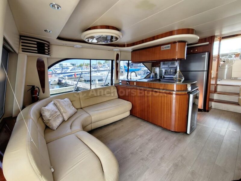 Luxurious 65’ Yacht Rental Triple Decker Flybridge + JetSki Available (Fits 25 Guests) - 4 HOUR SLOTS | AnchorsBook Photo Luxurious 65’ Yacht Rental Triple Decker Flybridge + JetSki Available (Fits 25 Guests) - 4 HOUR SLOTS
