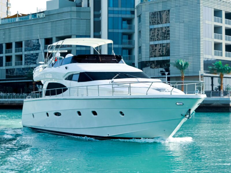 Dominator 66ft Yacht (Dubai - 25 Guests Max) | AnchorsBook Photo Dominator 66ft Yacht (Dubai - 25 Guests Max)