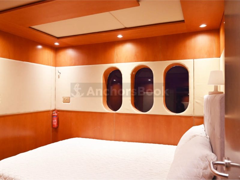 143ft Mega Yacht Rental (Dubai – 120 Guests Max) - Food Menus & Decorations Available | AnchorsBook Photo 143ft Mega Yacht Rental (Dubai – 120 Guests Max) - Food Menus & Decorations Available