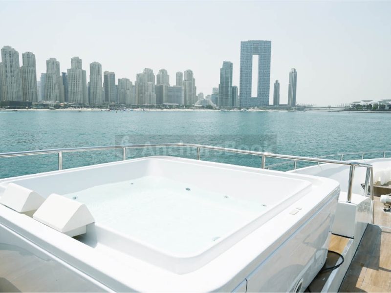 143ft Mega Yacht Rental (Dubai – 120 Guests Max) - Food Menus & Decorations Available | AnchorsBook Photo 143ft Mega Yacht Rental (Dubai – 120 Guests Max) - Food Menus & Decorations Available