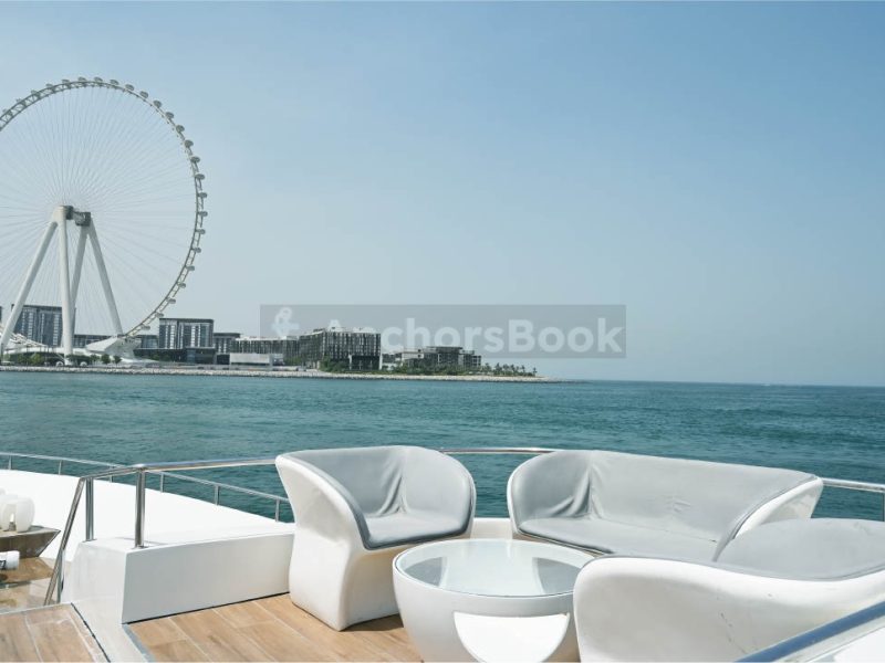 143ft Mega Yacht Rental (Dubai – 120 Guests Max) - Food Menus & Decorations Available | AnchorsBook Photo 143ft Mega Yacht Rental (Dubai – 120 Guests Max) - Food Menus & Decorations Available