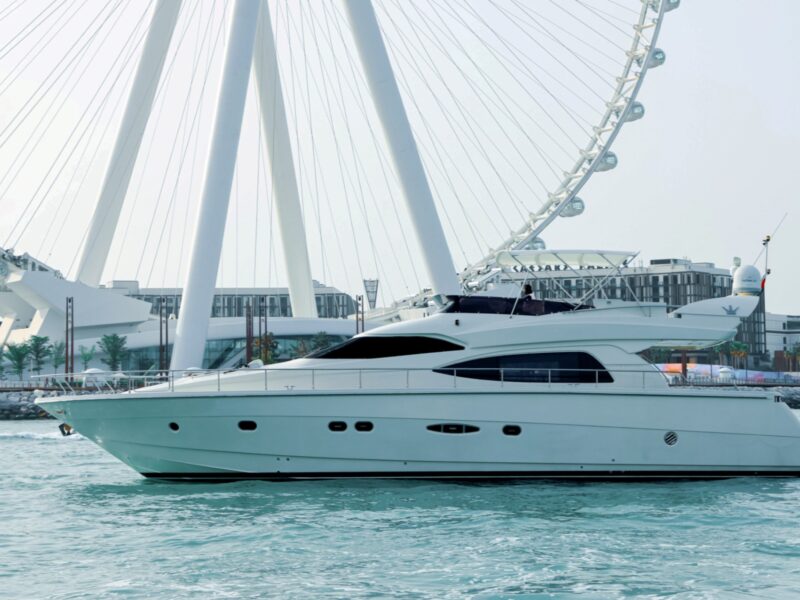Dominator 66ft Yacht (Dubai - 25 Guests Max) | AnchorsBook Photo Dominator 66ft Yacht (Dubai - 25 Guests Max)