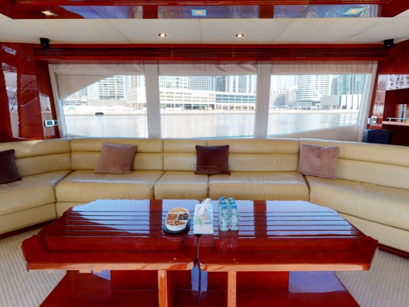 Majestic 90ft Yacht (Dubai - 60 Guests Max) | AnchorsBook Photo Majestic 90ft Yacht (Dubai - 60 Guests Max)