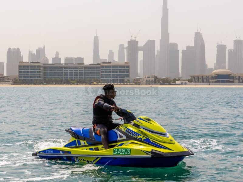 BURJ KHALIFA - 30 MINUTE Jet Ski Tour - (up to 4 Jet Skis/ Guests) | AnchorsBook Photo BURJ KHALIFA - 30 MINUTE Jet Ski Tour - (up to 4 Jet Skis/ Guests)