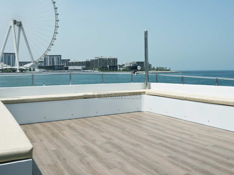 143ft Mega Yacht Rental (Dubai – 120 Guests Max) - Food Menus & Decorations Available | AnchorsBook Photo 143ft Mega Yacht Rental (Dubai – 120 Guests Max) - Food Menus & Decorations Available