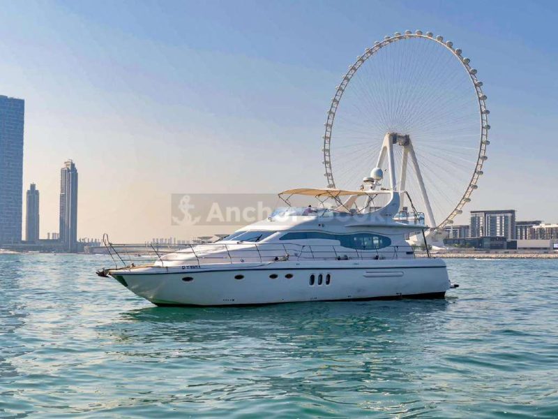 Mayas 75ft Yacht Rental (Dubai – 30 Guests Max) | AnchorsBook Photo Mayas 75ft Yacht Rental (Dubai – 30 Guests Max)