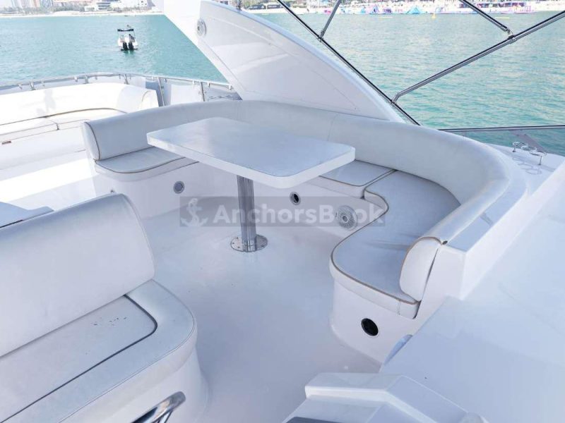 Majesty 59ft Yacht Rental (Dubai – 25 Guests Max) | AnchorsBook Photo Majesty 59ft Yacht Rental (Dubai – 25 Guests Max)