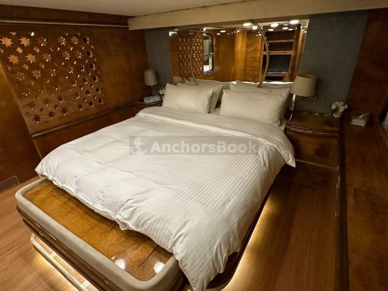 Masayel 135ft Mega Yacht Rental (Dubai – 100 Guests Max) | AnchorsBook Photo Masayel 135ft Mega Yacht Rental (Dubai – 100 Guests Max)