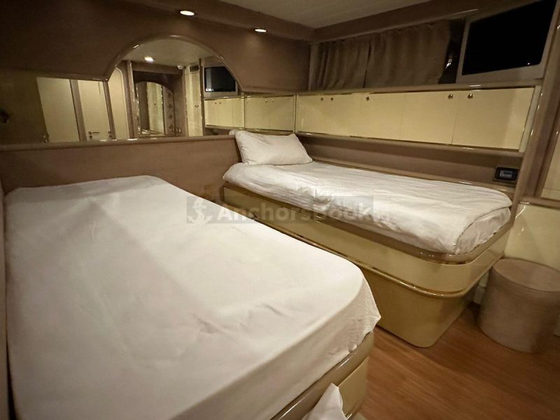 Masayel 135ft Mega Yacht Rental (Dubai – 100 Guests Max) | AnchorsBook Photo Masayel 135ft Mega Yacht Rental (Dubai – 100 Guests Max)