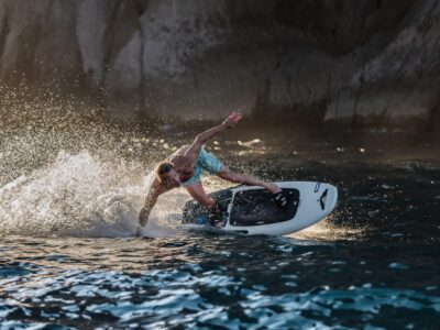 Beautiful 40 Foot Monk McQueen | AnchorsBook Photo Jetboard battery powered surfboards in Vancouver
