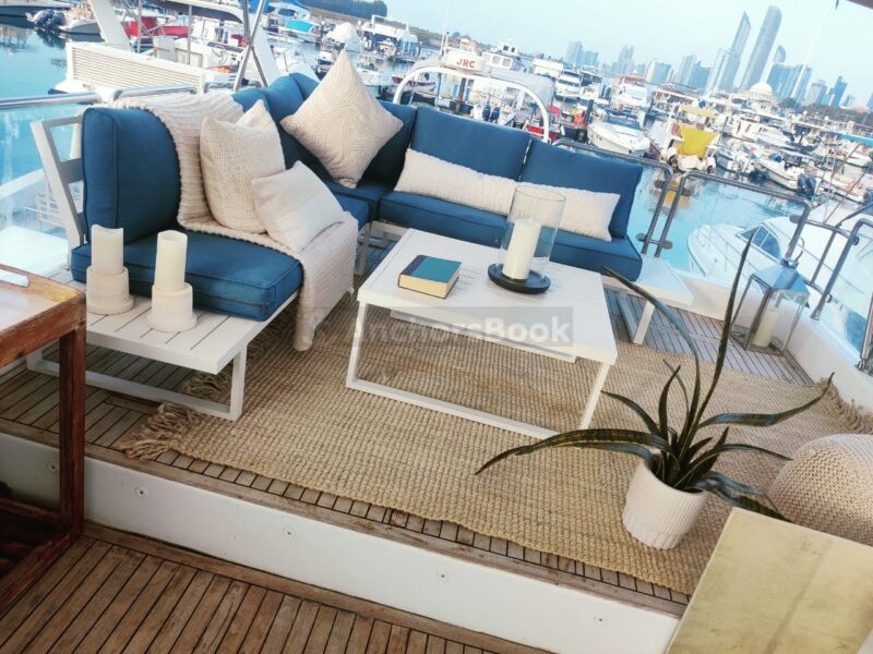 VIP Yacht IN ABU DHABI – Max 10 Guests | AnchorsBook Photo VIP Yacht IN ABU DHABI – Max 10 Guests