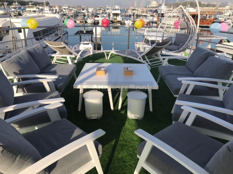 Event Yacht IN ABU DHABI – Max 20 Guests | AnchorsBook Photo Event Yacht IN ABU DHABI – Max 20 Guests