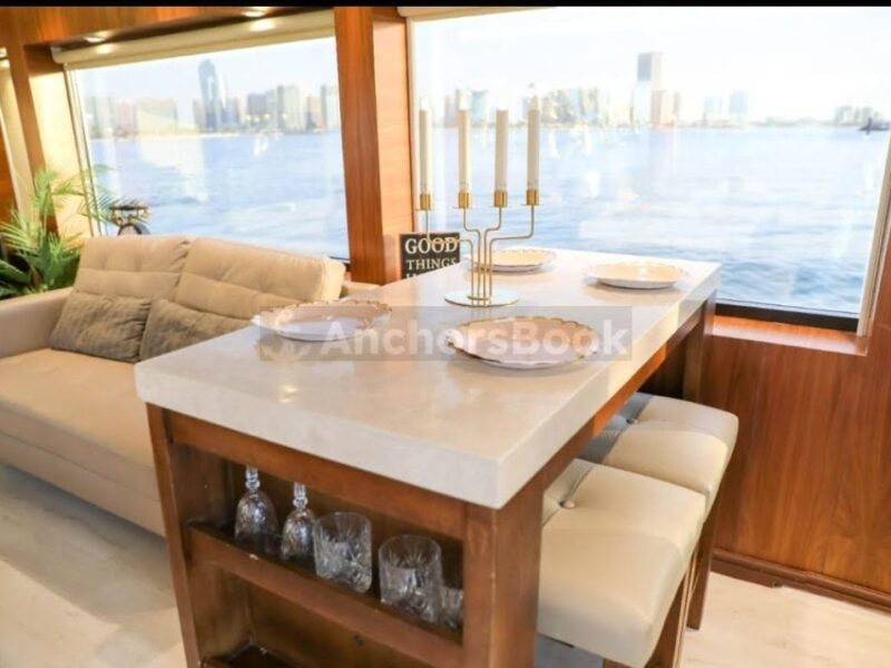 Event Yacht IN ABU DHABI – Max 10 Guests | AnchorsBook Photo Event Yacht IN ABU DHABI – Max 10 Guests
