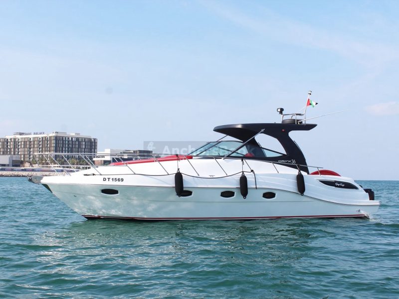 Private Yacht Rental - 2022 Year 36FT Oryx - In Dubai (10 Guests/PAX) | AnchorsBook Photo Private Yacht Rental - 2022 Year 36FT Oryx - In Dubai (10 Guests/PAX)