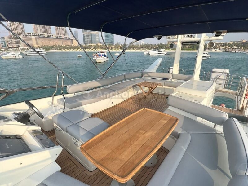 Private Yacht Rental – Fairline 80ft (Dubai – 30 VIP guests Max) | AnchorsBook Photo Private Yacht Rental – Fairline 80ft (Dubai – 30 VIP guests Max)