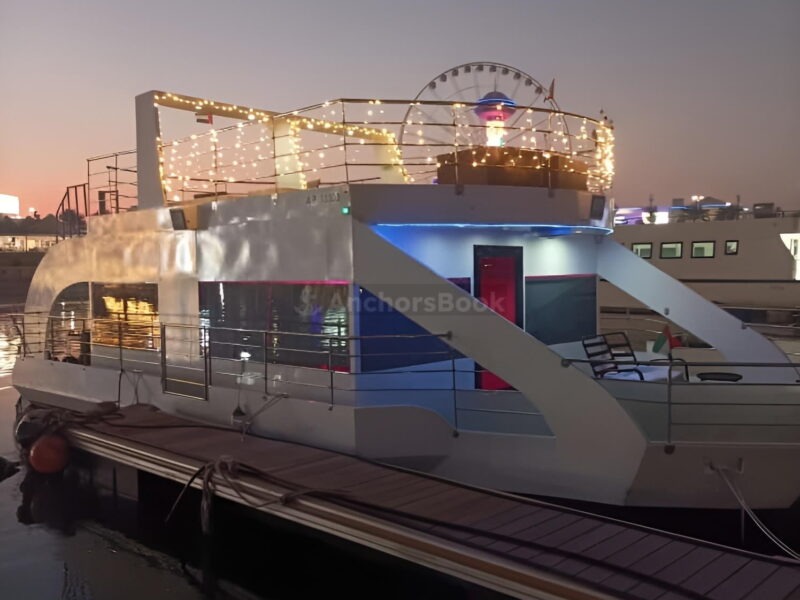 Party Yacht Rental IN -ABU DHABI- (with dance floor) – Max 15 Guests | AnchorsBook Photo Party Yacht Rental IN -ABU DHABI- (with dance floor) – Max 15 Guests