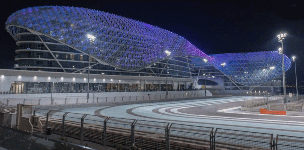 Abu Dhabi F1 Yacht View | AnchorsBook Photo Abu Dhabi F1 Yacht View | AnchorsBook.com