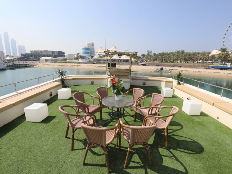 Private Event Mega Yacht Charter - In Abu Dhabi - 120 Guests Max | AnchorsBook Photo Private Event Mega Yacht Charter - In Abu Dhabi - 120 Guests Max
