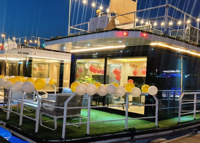 Party Boat Charter IN ABU DHABI – Max 10 Guests | AnchorsBook Photo Party Boat Charter IN ABU DHABI – Max 10 Guests