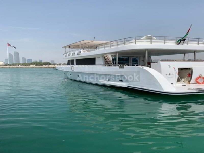 Mega Event Yacht Charter IN ABU DHABI – Max 60 Guests | AnchorsBook Photo Mega Event Yacht Charter IN ABU DHABI – Max 60 Guests