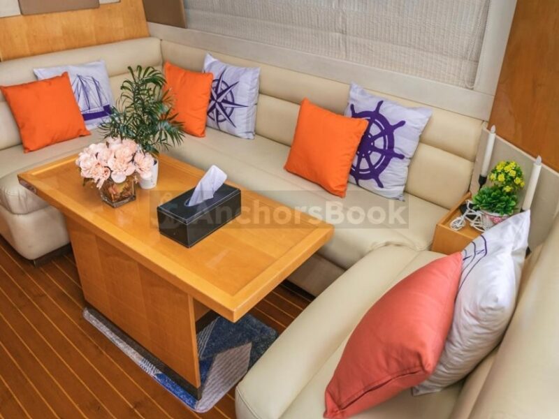 Dubai Yacht Rental – 44ft Private Yacht (10 guests Max) | AnchorsBook Photo Dubai Yacht Rental – 44ft Private Yacht (10 guests Max)