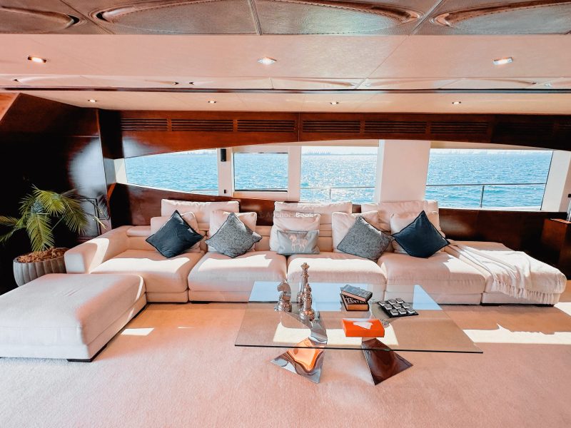 Dubai 140 ft Mega Yacht Trideck - 100PAX | AnchorsBook Photo Dubai 140 ft Mega Yacht Trideck - 100PAX
