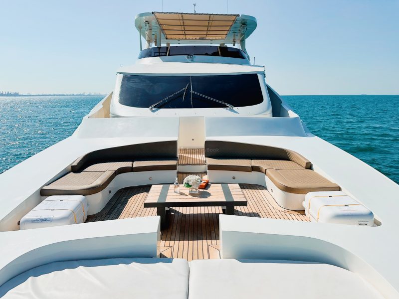 Dubai 140 ft Mega Yacht Trideck - 100PAX | AnchorsBook Photo Dubai 140 ft Mega Yacht Trideck - 100PAX