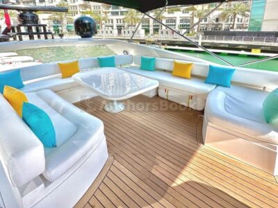 Luxury VIP Boat Rental – 70ft Private Rental In Dubai – 22 Guests