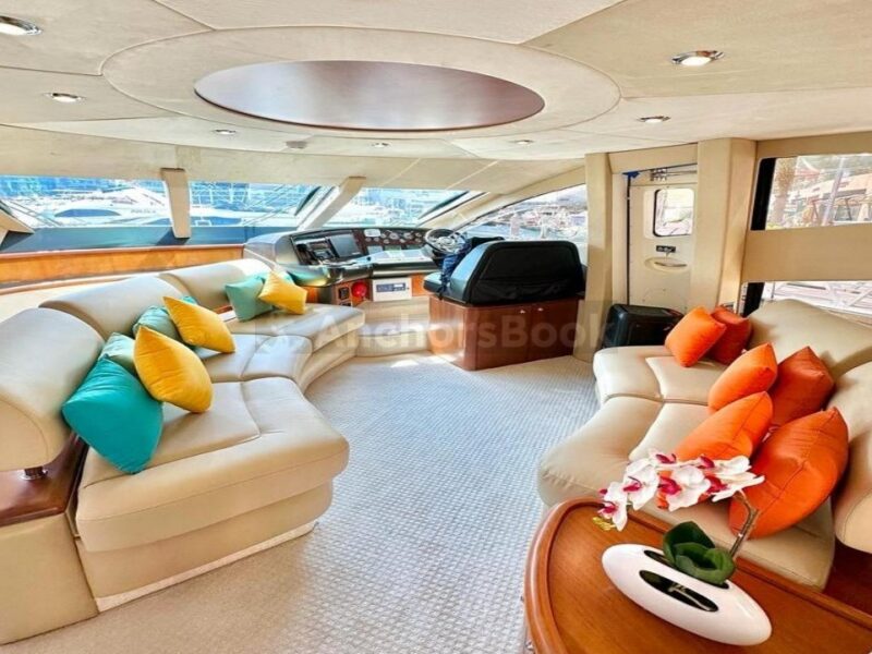 Luxury VIP Boat Rental – 70ft Private Rental In Dubai – 22 Guests | AnchorsBook Photo Luxury VIP Boat Rental – 70ft Private Rental In Dubai – 22 Guests
