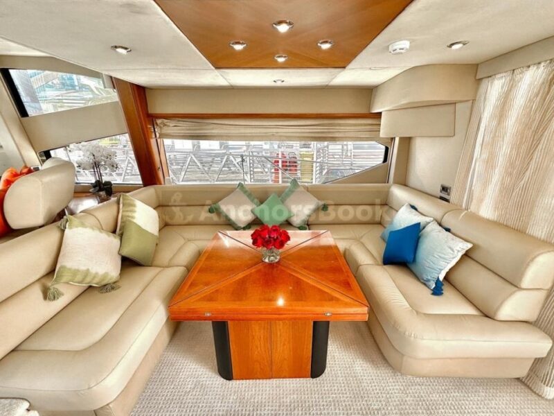 Luxury VIP Boat Rental – 70ft Private Rental In Dubai – 22 Guests | AnchorsBook Photo Luxury VIP Boat Rental – 70ft Private Rental In Dubai – 22 Guests