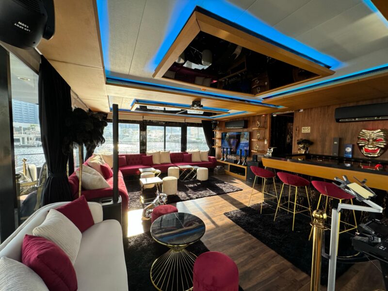 Private Rental - Stealth Yacht Dubai - 100 PAX - Mega Sized Luxury Yacht in Dubai | AnchorsBook Photo Private Rental - Stealth Yacht Dubai - 100 PAX - Mega Sized Luxury Yacht in Dubai