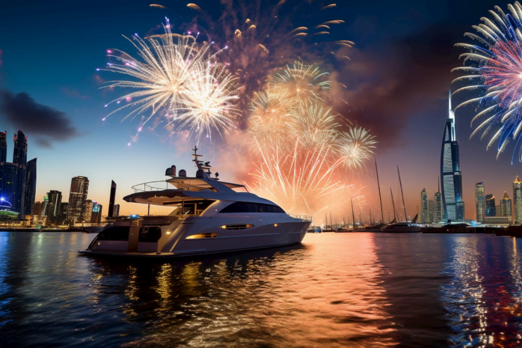Dubai New Years Eve Yacht Rentals | AnchorsBook Photo Dubai New Years Eve Yacht Rentals | AnchorsBook.com
