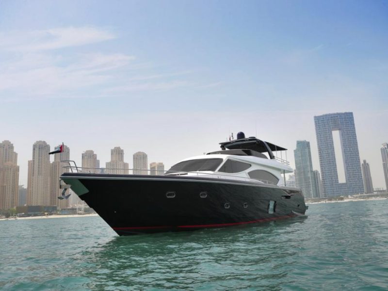 Black Helsinki – Majesty 95ft Party Yacht With Jacuzzi (Dubai – 50 VIP guests Max) | AnchorsBook Photo Black Helsinki – Majesty 95ft Party Yacht With Jacuzzi (Dubai – 50 VIP guests Max)