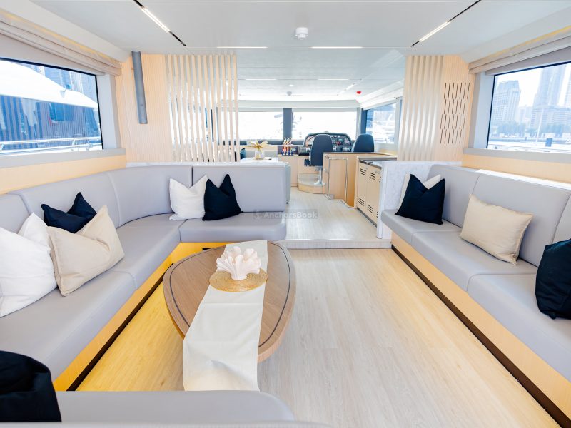 Private Event Yacht Charter In Dubai – 62ft Luxury Yacht – 25 PAX | AnchorsBook Photo Private Event Yacht Charter In Dubai – 62ft Luxury Yacht – 25 PAX