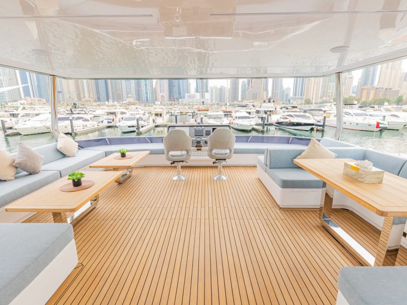 Luxury Private Event Yacht Charter In Dubai – 2023 Year Catamaran 60ft Yacht – 45 PAX | AnchorsBook Photo Luxury Private Event Yacht Charter In Dubai – 2023 Year Catamaran 60ft Yacht – 45 PAX