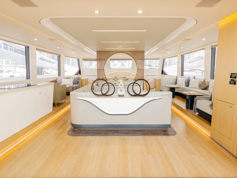 Luxury Private Event Yacht Charter In Dubai – 2023 Year Catamaran 60ft Yacht – 45 PAX | AnchorsBook Photo Luxury Private Event Yacht Charter In Dubai – 2023 Year Catamaran 60ft Yacht – 45 PAX