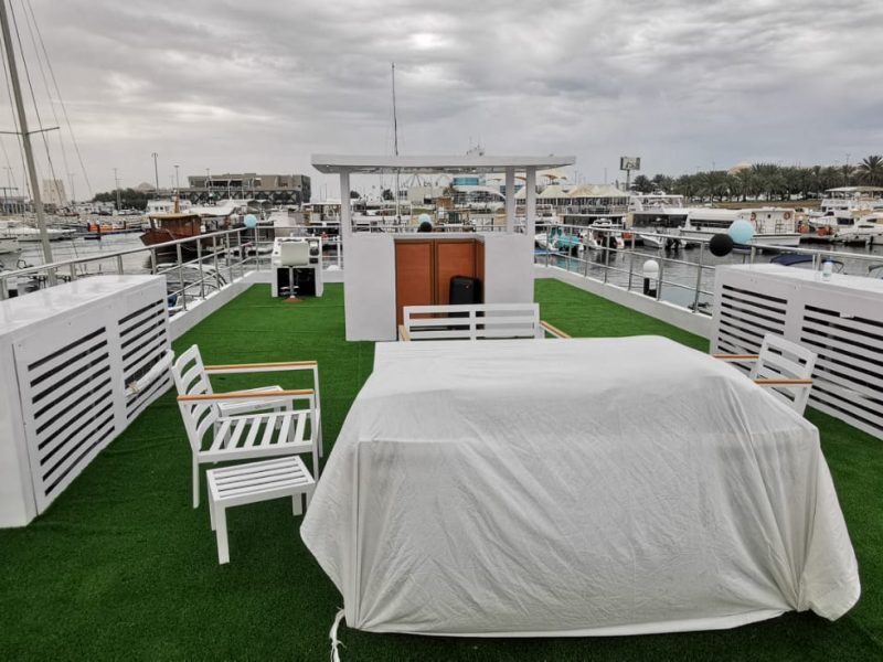 Party Boat Charter IN ABU DHABI – Max 30 Guests | AnchorsBook Photo Party Boat Charter IN ABU DHABI – Max 30 Guests