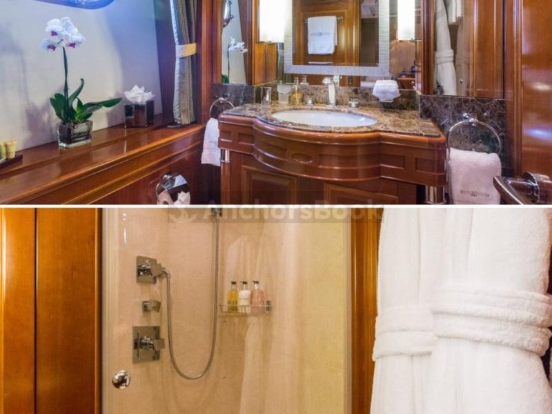 Luxury 110ft Mega Yacht In Dubai – 50 Guests Max | AnchorsBook Photo Luxury 110ft Mega Yacht In Dubai – 50 Guests Max