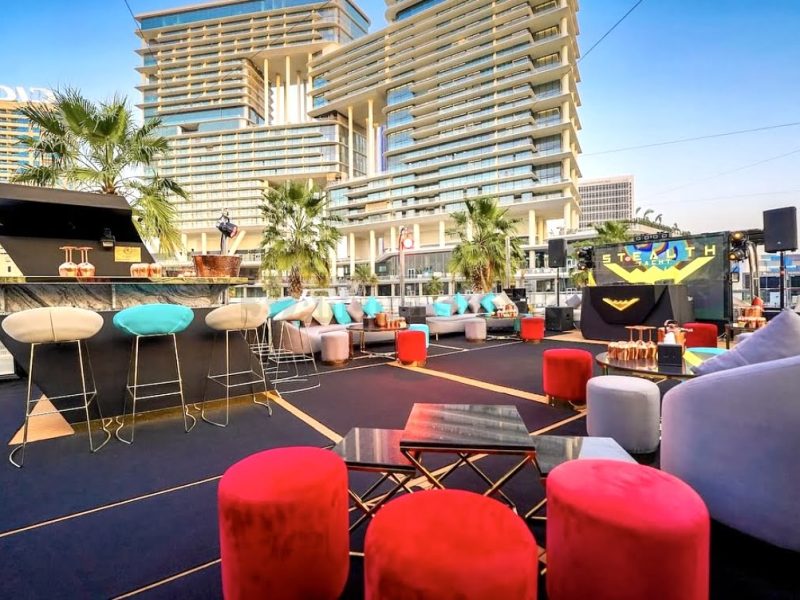 Private Rental - Stealth Yacht Dubai - 100 PAX - Mega Sized Luxury Yacht in Dubai | AnchorsBook Photo Private Rental - Stealth Yacht Dubai - 100 PAX - Mega Sized Luxury Yacht in Dubai