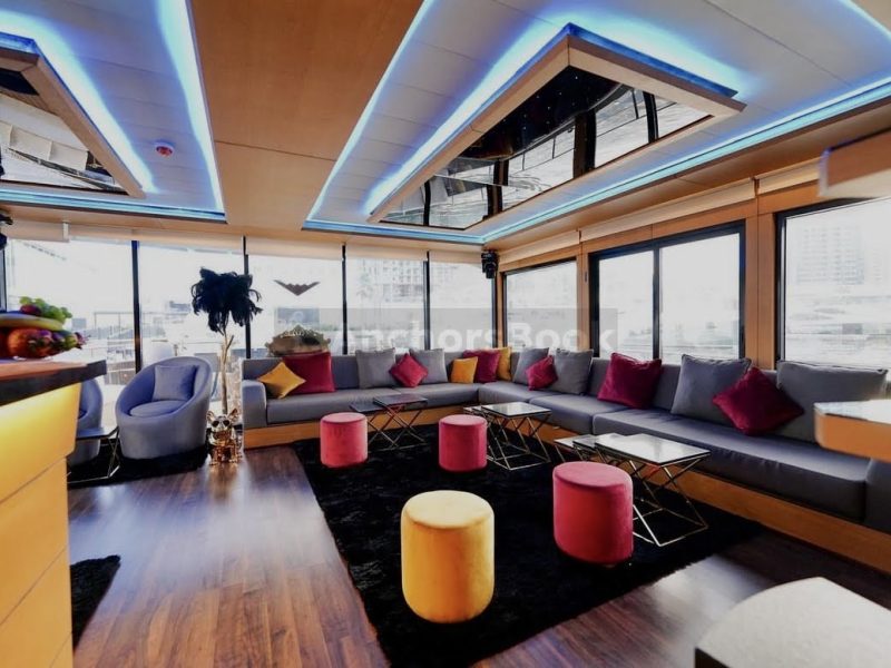 Private Rental - Stealth Yacht Dubai - 100 PAX - Mega Sized Luxury Yacht in Dubai | AnchorsBook Photo Private Rental - Stealth Yacht Dubai - 100 PAX - Mega Sized Luxury Yacht in Dubai