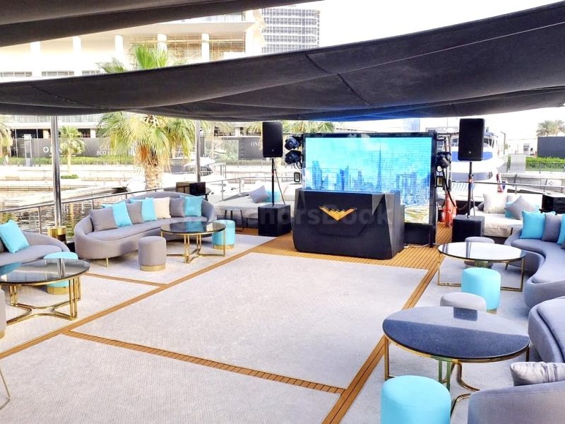 Private Rental - Stealth Yacht Dubai - 100 PAX - Mega Sized Luxury Yacht in Dubai | AnchorsBook Photo Private Rental - Stealth Yacht Dubai - 100 PAX - Mega Sized Luxury Yacht in Dubai