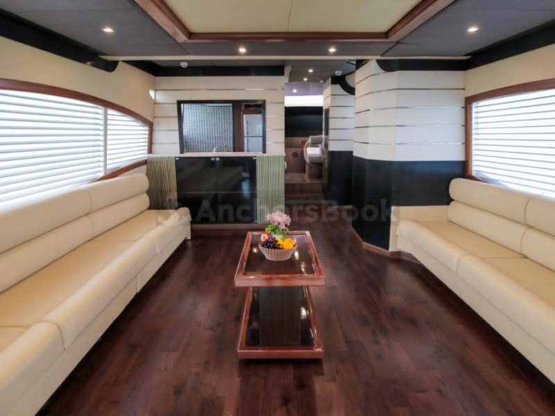 3-6 Hour Birthday Party 95ft Yacht With Jacuzzi, Cake, Decorations & Drinks Included – Dinner Optional – (Up to 50PAX) | AnchorsBook Photo 3-6 Hour Birthday Party 95ft Yacht With Jacuzzi, Cake, Decorations & Drinks Included – Dinner Optional – (Up to 50PAX)