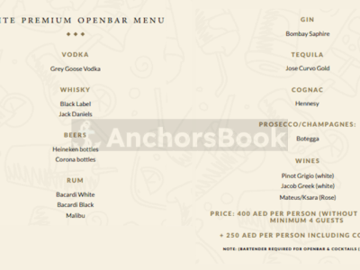 2-4 Hour – Luxury Private Yacht (30PAX) – Includes Drinks & Optional Dinner | AnchorsBook Photo 3-4 Hour – Luxury VIP Executive Yacht Charter (Up To 8PAX) – Includes Drinks, Dinner