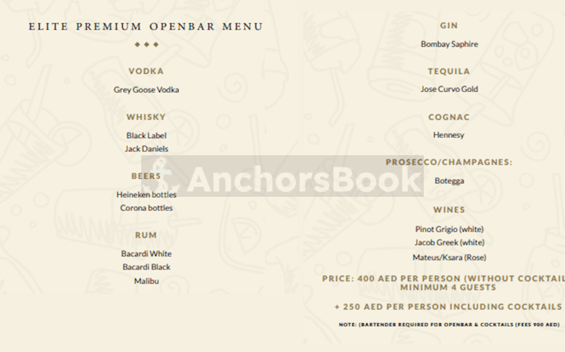 3-4 Hour – Luxury VIP Executive Yacht Charter (Up To 8PAX) – Includes Drinks, Dinner | AnchorsBook Photo 3-4 Hour – Luxury VIP Executive Yacht Charter (Up To 8PAX) – Includes Drinks, Dinner