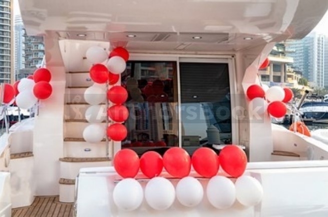 2-4 Hour Birthday Party 52ft Yacht With Cake, Decorations & Drinks Included – Dinner Optional – (Up to 17 PAX) | AnchorsBook Photo 2-4 Hour Birthday Party 52ft Yacht With Cake, Decorations & Drinks Included – Dinner Optional – (Up to 17 PAX)