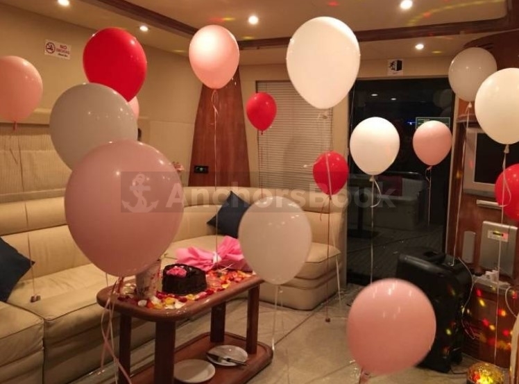 3-6 Hour Birthday Party 52ft Yacht With Cake, Decorations & Drinks Included – Dinner Optional – (Up to 17PAX) | AnchorsBook Photo 3-6 Hour Birthday Party 52ft Yacht With Cake, Decorations & Drinks Included – Dinner Optional – (Up to 17PAX)